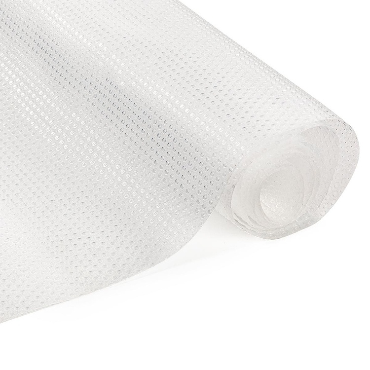 Shelf & Drawer Liner, DOTS DRAWER BASE, 150 x 50 cm, Clear