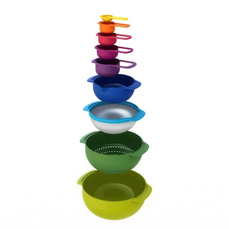 Bowls Set, 9 parts, NEST BOWL SET, Joseph Joseph