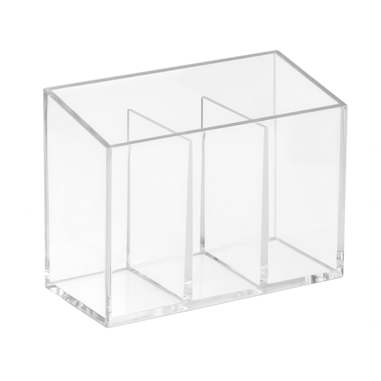 Divided caddy, COUNTER TOP ORGANISER, Transparent