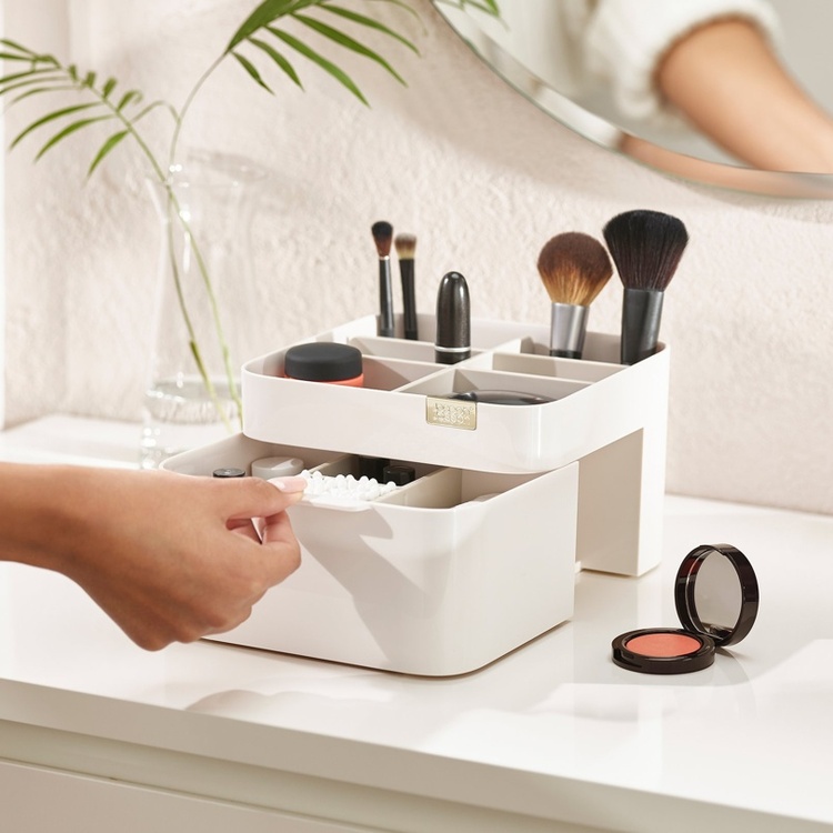 Organizer, VIVA MEDIUM COSMETIC ORGANISER, Joseph Joseph, Shell