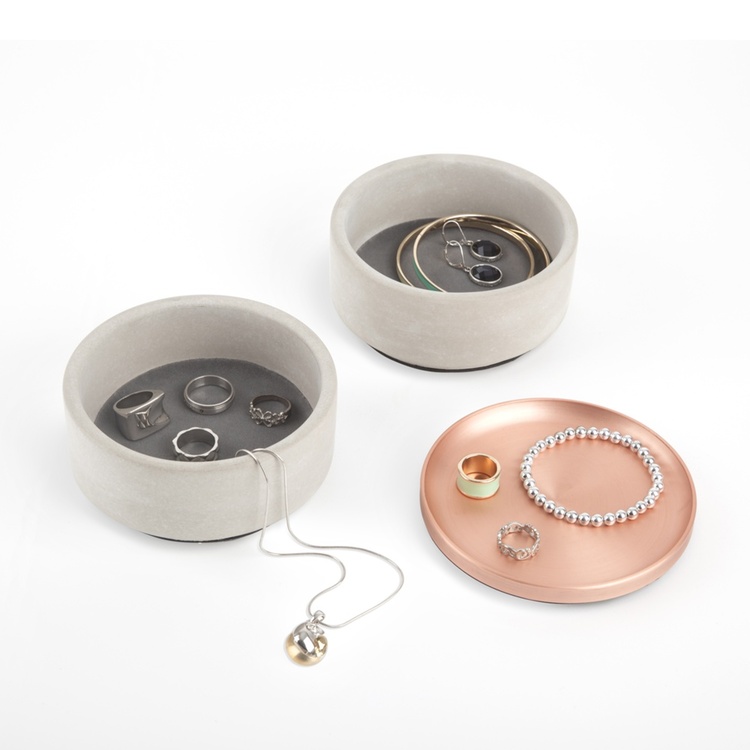 Jewelry box, Round, TESORA, Ø 12,7cm, Umbra