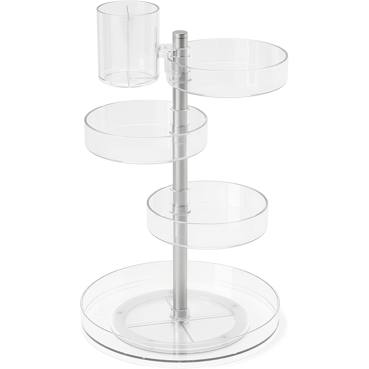 Rotating Organizer, PIROUETTE, Ø 23 x H 35 cm, Umbra
