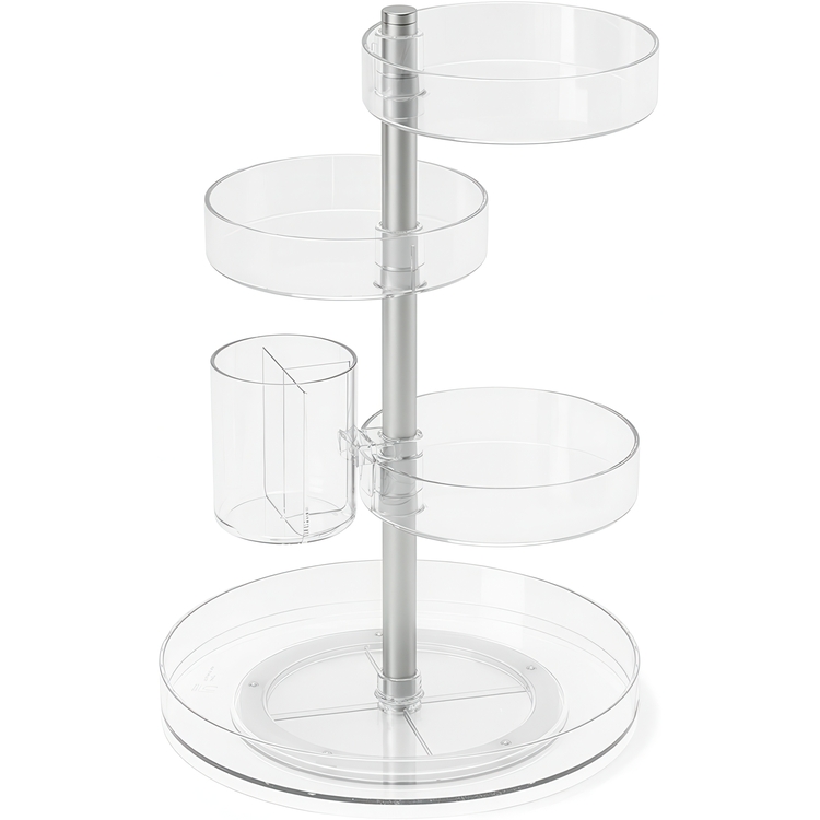Rotating Organizer, PIROUETTE, Ø 23 x H 35 cm, Umbra