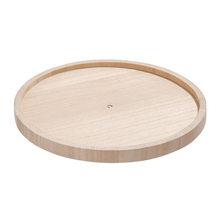 Lazy Suzan, PAULOWNIA ECO WOOD TURNTABLE, Low, Ø 26,7 cm, Natural