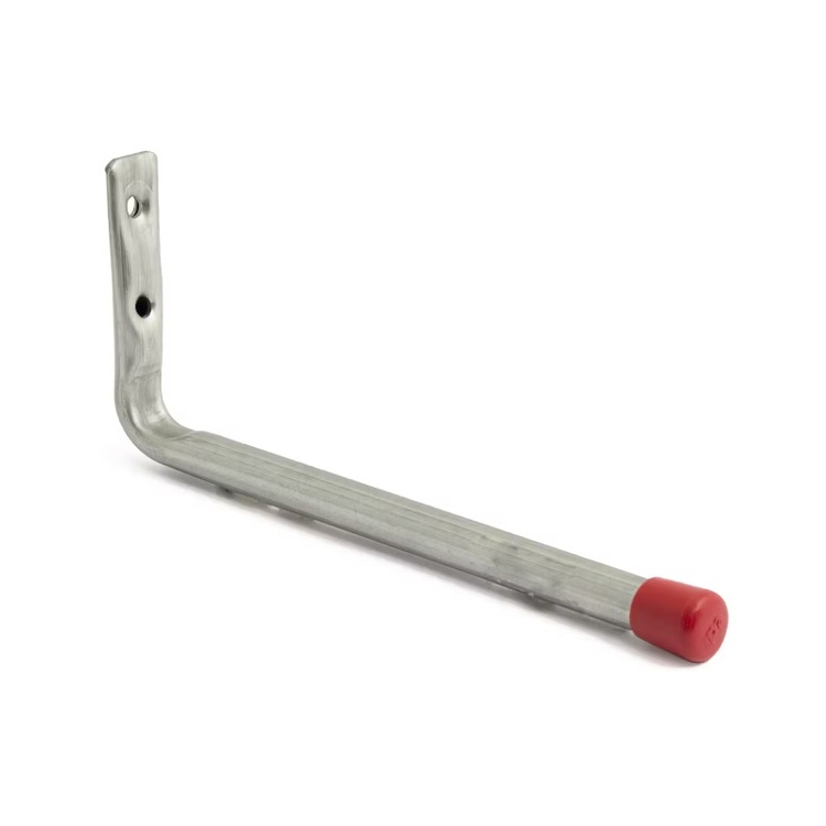 Ladder bracket / Utility hook, Straight, 17,5 cm, HABO, Silver