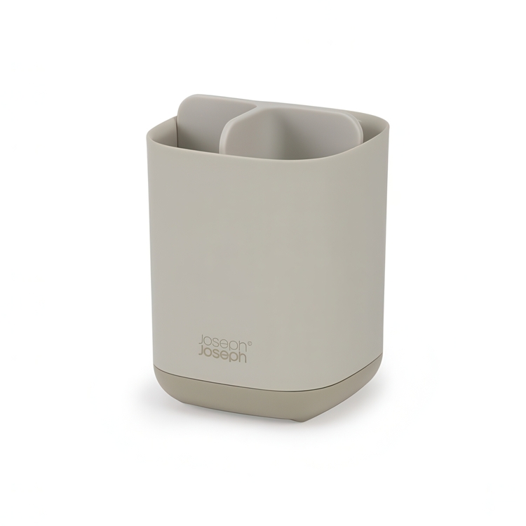  Caddy for electric toothbrushes, EASY STORE ECRU, 9 x 9 x H 12,7 cm Joseph Joseph, Light Grey