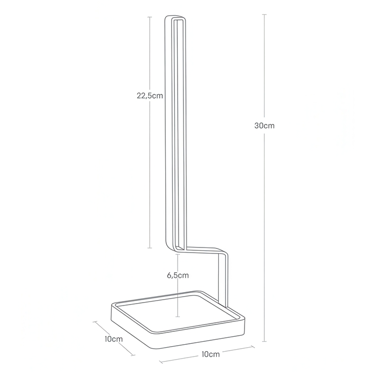 Dish rack in metal, BOTTLE DRYING STAND, Yamazaki
