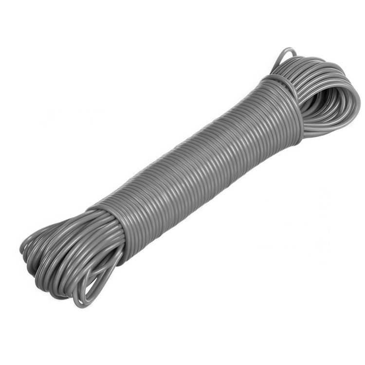 Laundry Line, CORDE À LINGE, 20 Metre, Dark Grey