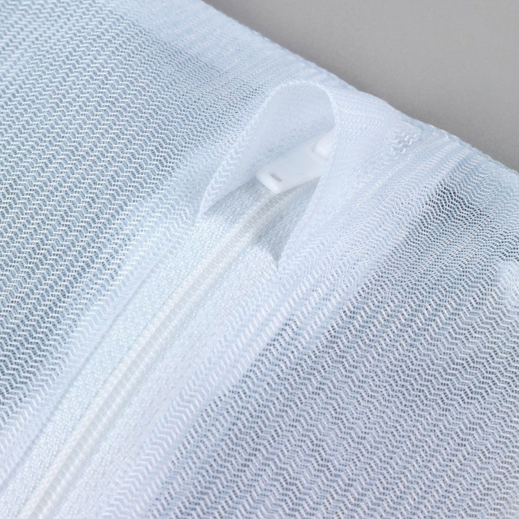 Laundry bag for washing machine, Large, WÄSCHENETZ, 70 x 50 cm, White