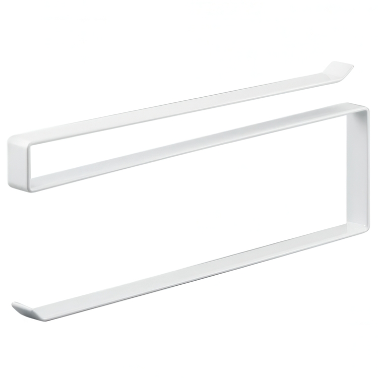 Under shelf holder for kitchen towels, TOWER PAPER TOWEL, Yamazaki, White