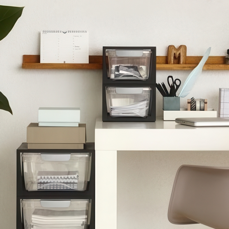 Storage box, Stackable, OMEGA SMALL DRAWER UNIT, 33,5 x 22 x H15,3 cm