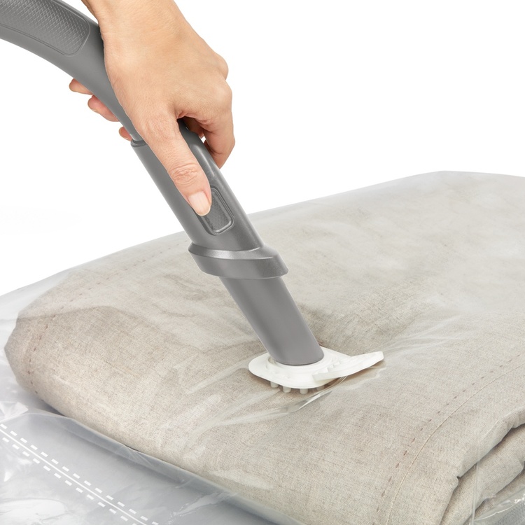 Vacuum bag Flat, XL VACUUM TIDYING BAG, 130 x 90 cm, Clear