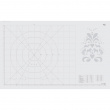 Large Baking Mat with Measurements, 90x55 cm