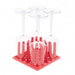 Glass holder for the dishwasher