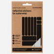 Reflective stickers for clothes
