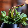 Flexible metal straws