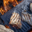 Satake reversible cast iron grill & frying plate