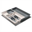 Adjustable drawer insert
