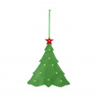 Battery-powered felt Christmas decoration