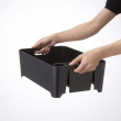 Dish Rack, TOWER COMPACT, 38 x 24 x H 13 cm, Yamazaki, Black