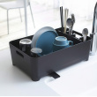 Dish Rack, TOWER COMPACT, 38 x 24 x H 13 cm, Yamazaki, Black