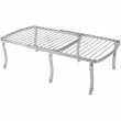 Extra shelf, Expandable, Metal, YORK CABINET SHELF, 32 - 58 cm, Silver