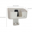 Storage for Ironing board and Iron, JOSEPH JOSEPH IRON HUB, Ecru