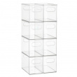 Storage Box, Stackable, THE HOME EDIT NARROW PANTRY BIN, 25,4 x 12,4 x H15,2 cm ,Clear