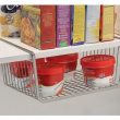 Hanging basket, Under shelf, ID PANTRY BASKET, 33 x 26 x H 15cm, Silver