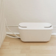 Cable organizer, BOSIGN, Medium, 30 x 18 x H 13,5 cm, White