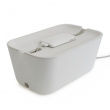 Cable organizer, BOSIGN, Medium, 30 x 18 x H 13,5 cm, White