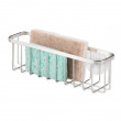 Suction kitchen sink basket, LARGE SINK CENTER, Silver