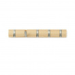 Hook Rack, UMBRA FLIP 5 HOOK, 51 x H 6,5 cm