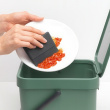 Squeegee for sink, DISH SQUEEGEE, 10,5 x 7,5 cm, Brabantia, Dark Grey