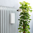 Hanging humidifier, Ceramic, STRIPES LUFTBEFEUCHTER, White