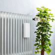Hanging humidifier, Ceramic, STRIPES LUFTBEFEUCHTER, White