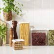 Transparent container, Airtight, 0,8 L, VISION, Clear / White