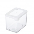 Transparent container, Airtight, 0,8 L, VISION, Clear / White