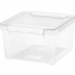 Box, SMARTSTORE 7L HOME, 28 x 28 x H 17 cm, Clear / White