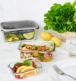 Glas Food Storage, 1,6L,SMARTSTORE LARGE, Clear