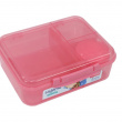 Lunch box with compartments, 1,65 L, SISTEMA BENTO LUNCH