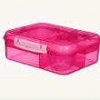 Lunch box with compartments, 1,65 L, SISTEMA BENTO LUNCH
