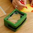 Necessär, PACKING POUCH MINI, 12 x 5,5 x H 9 cm , Nähe, Blå