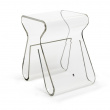 Stool / Table with storage, MAGINO, Umbra, Clear