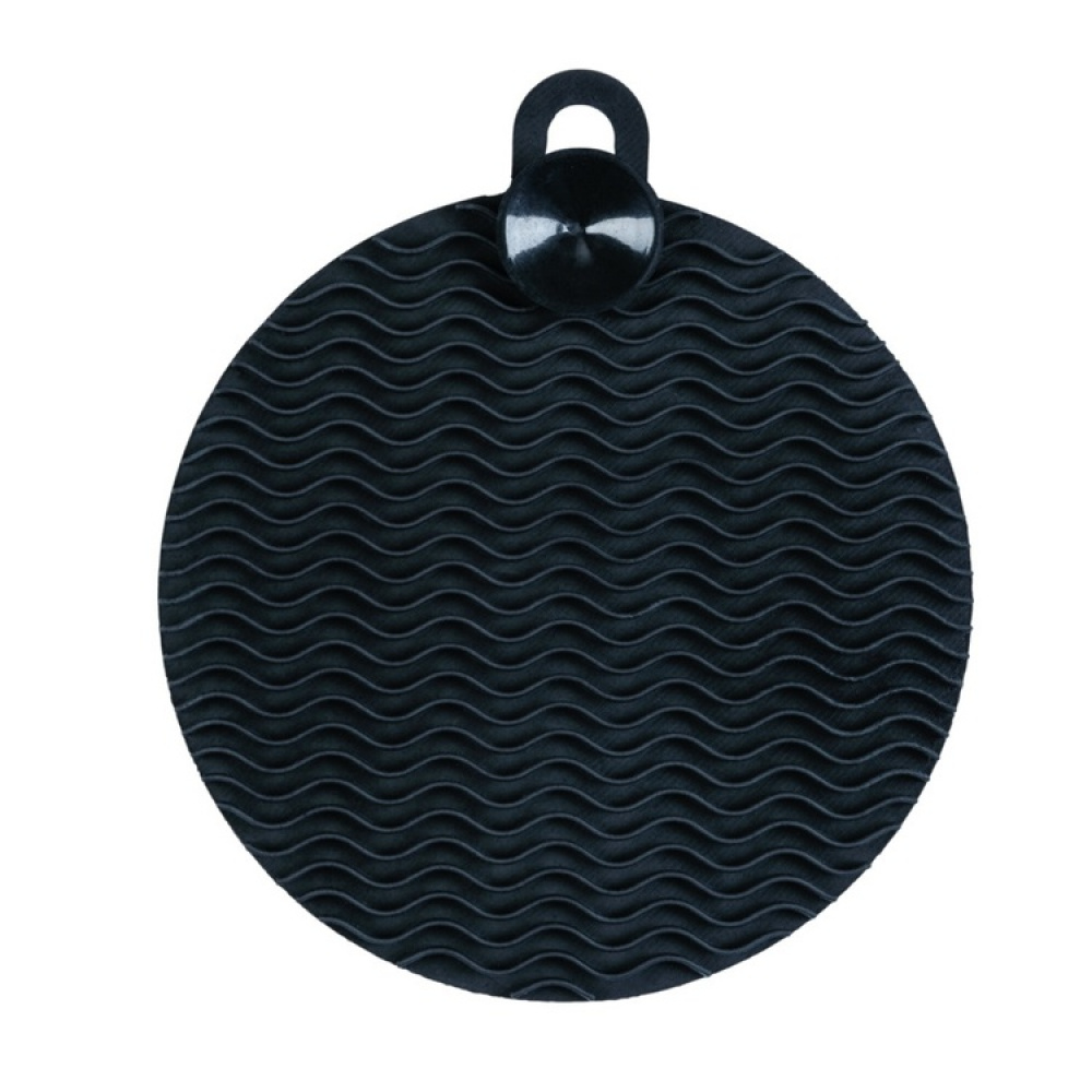 Silicone Sponges, Soft, Set of 2, SPÜL-SCHWAM, Ø 12, Black in the group Storage / Kitchen storage / Dish racks and sink accessories at SmartaSaker.se (42496)