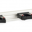 Tool Bar with 3 Rubber Grips, TOOLFLEX, 50 cm, Aluminium / Black