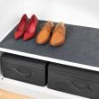 Shelf and Drawer Liner, SOFT FELT MAT, 72 x 54 cm, Dark Grey