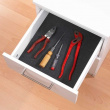 Shelf and Drawer Liner, SOFT FELT MAT, 72 x 54 cm, Dark Grey