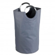 Laundry basket / Bag, 69 L, JUMBO, Ø 38 x H 72 cm, Anthracite