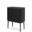 Recycling station on legs, 2 inserts, BRABANTIA BO TOUCH, 23 + 11 L, Black
